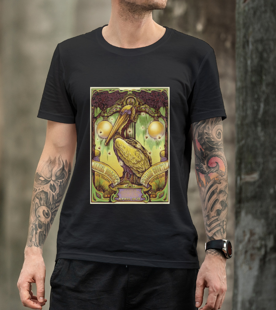 Daniel Donato's Cosmic Country Pelican Civic Theatre April 30 New Orleans 2026 T-Shirt