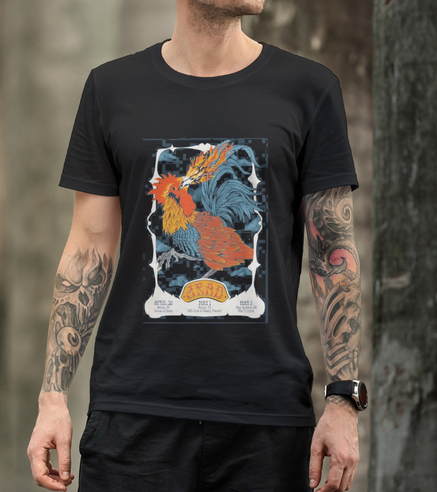 Joe Russo's Almost Dead Rooster Tour April 30 Dallas 2026 House Of Blues T-Shirt