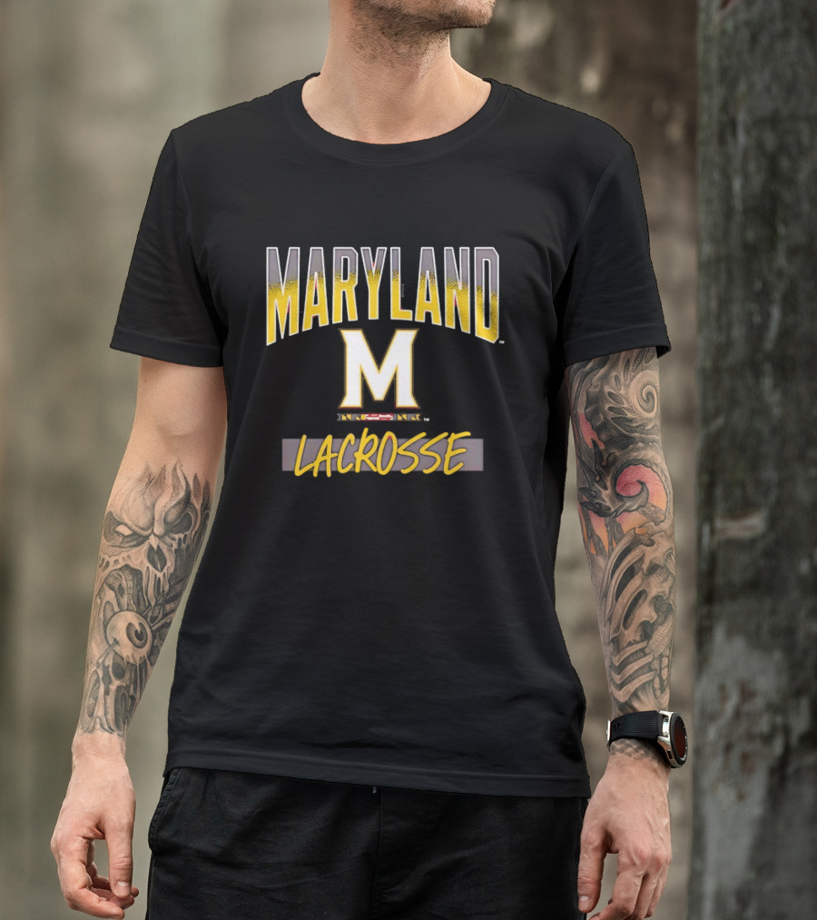 Maryland Lacrosse Terrapins M Logo Hype T-Shirt
