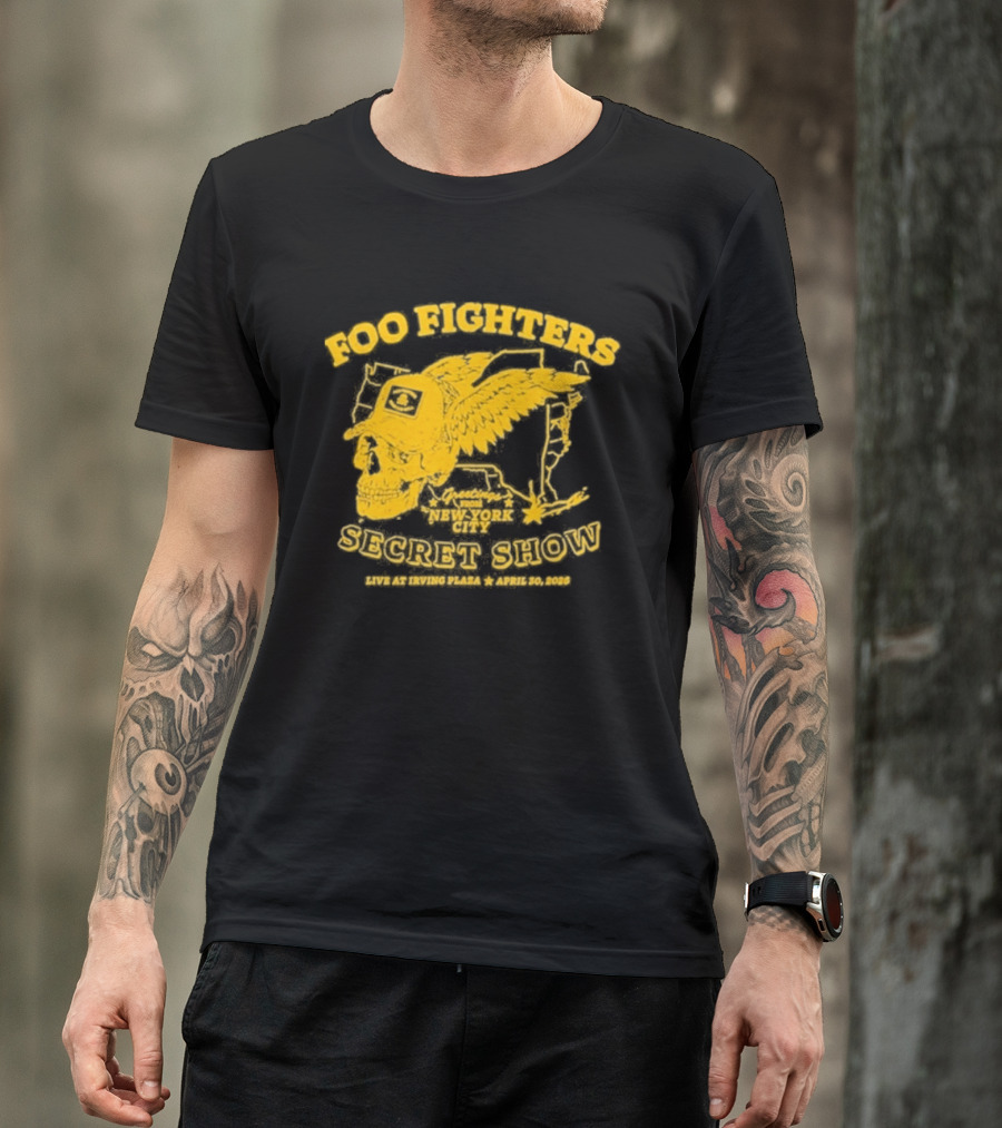 New York City Foo Fighters Secret Show Live At Irving Plaza April 30 2026 T-Shirt