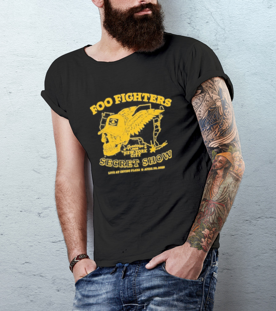 New York City Foo Fighters Secret Show Live At Irving Plaza April 30 2026 T-Shirt