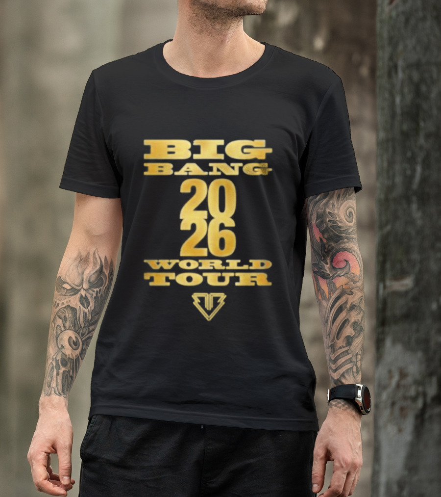 Big Bang 2026 World Tour Anniversary Original 20th T-Shirt