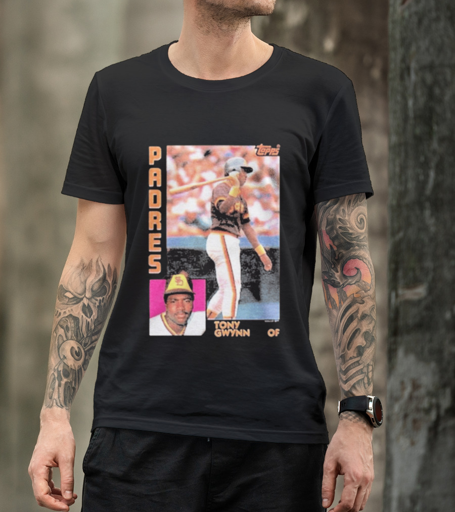 San Diego Padres Tony Gwynn 2026 Topps Baseball Card T-Shirt