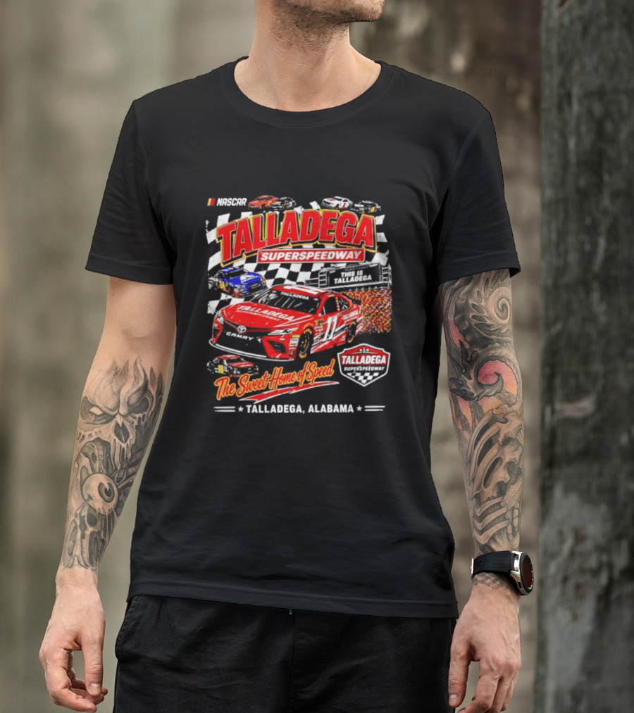 Talladega Superspeedway NASCAR The Sweet Home Of Speed Talladega Alabama Racing T-Shirt