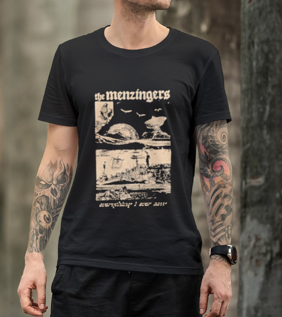 The Menzingers Landscape Metaphor Cities Wander Songs T-Shirt