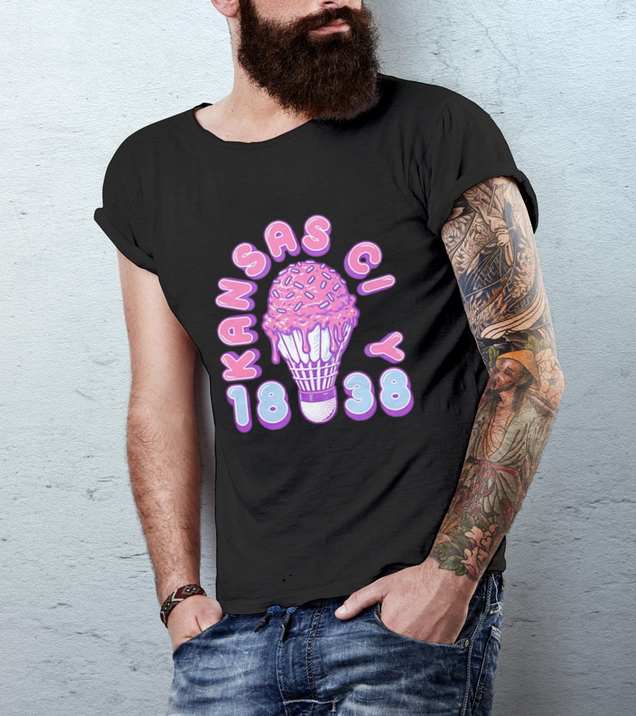 Kansas City Ice Cream 1838 Where I'm From T-Shirt