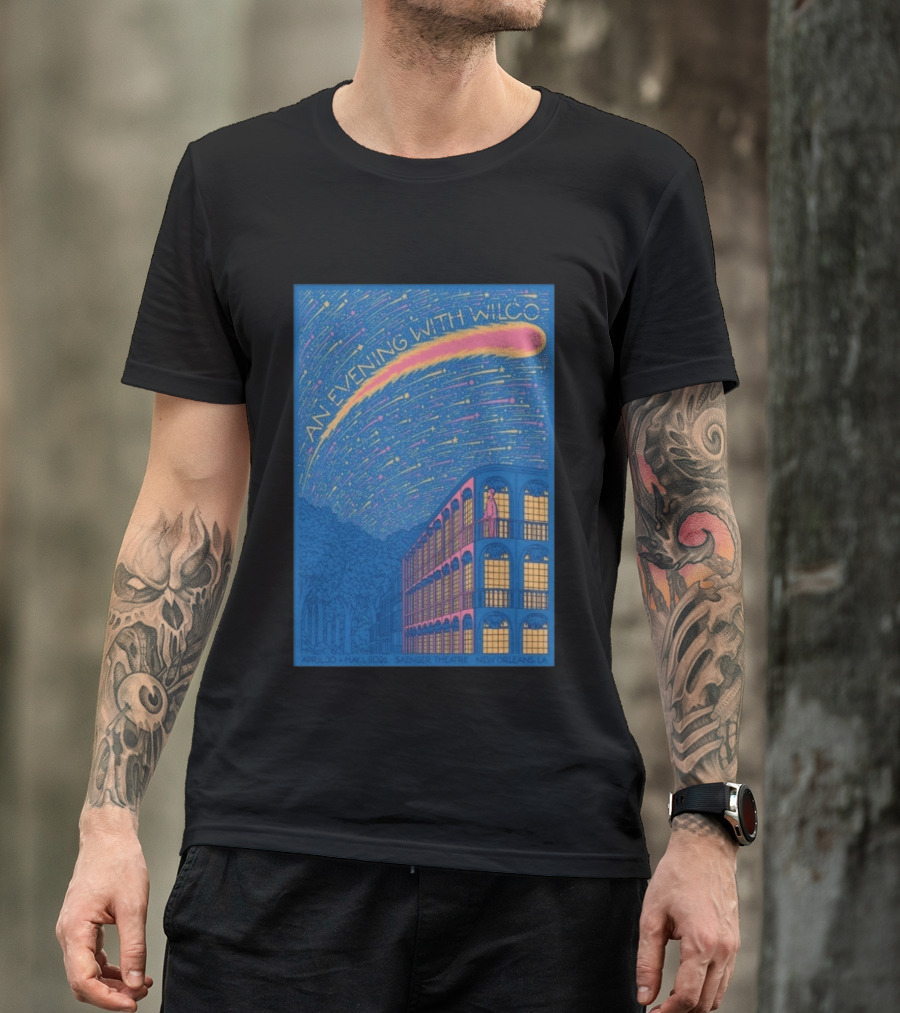 An Evening With Wilco Saenger Theatre New Orleans April 30 May 1 2026 T-Shirt