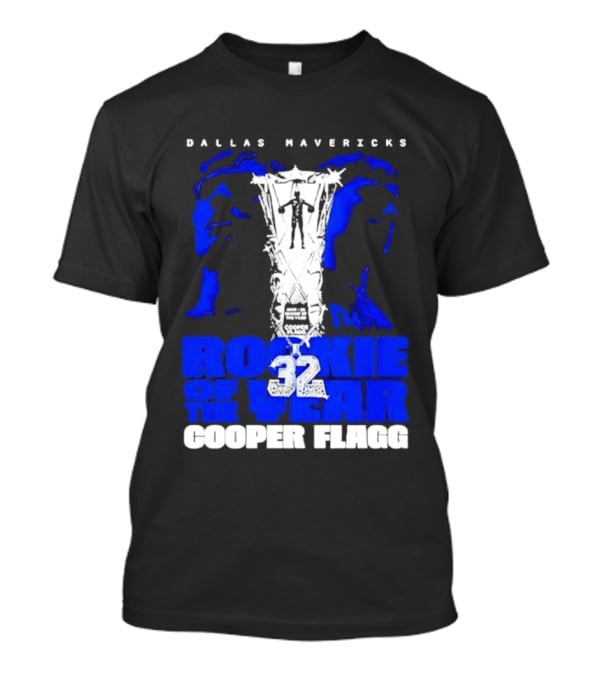 Dallas Mavericks Rookie Of The Year 2026 Cooper Flagg 32 T-Shirt