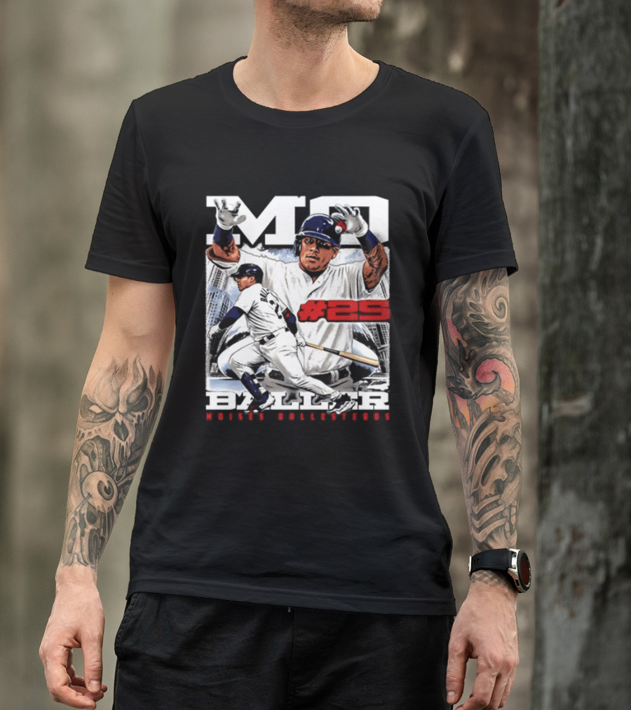 Moises Ballesteros Chicago Cubs MLB 2026 MD T-Shirt