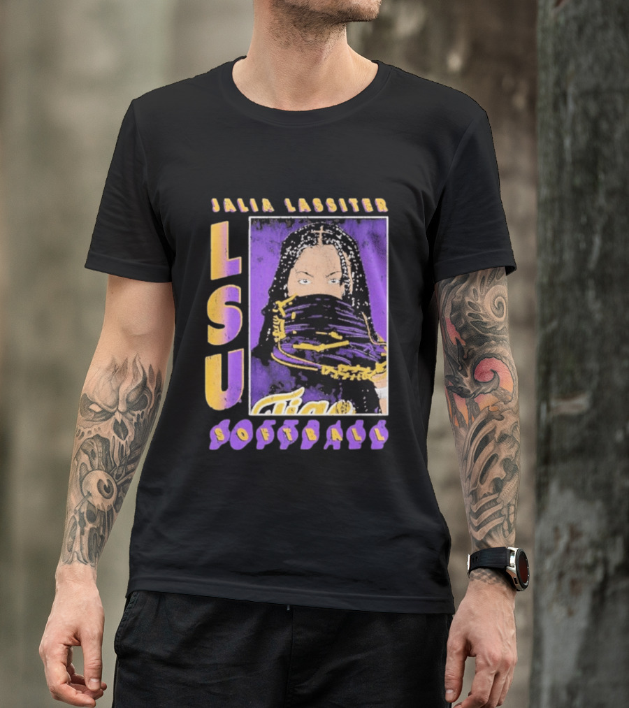 Jalia Lassiter LSU Softball Tigers Fan T-Shirt
