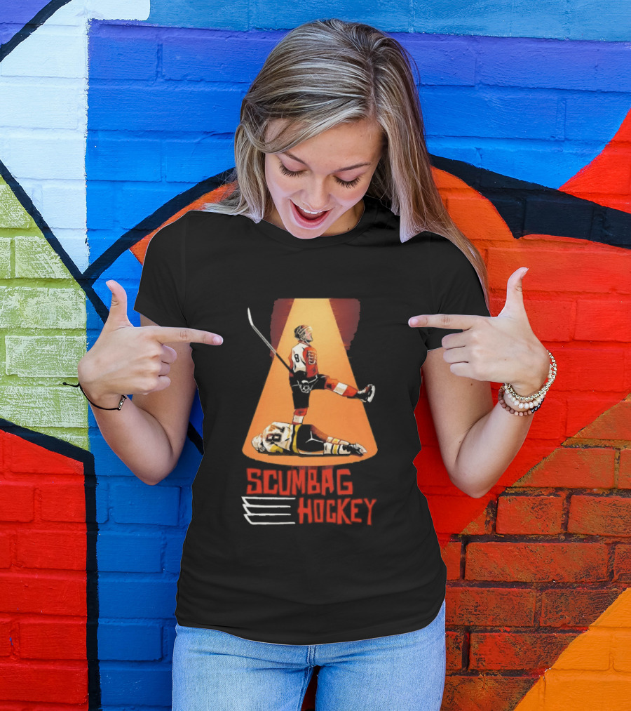 Philadelphia Flyers Cam York Scumbag Hockey Vs Pittsburgh Penguins Sidney Crosby T-Shirt