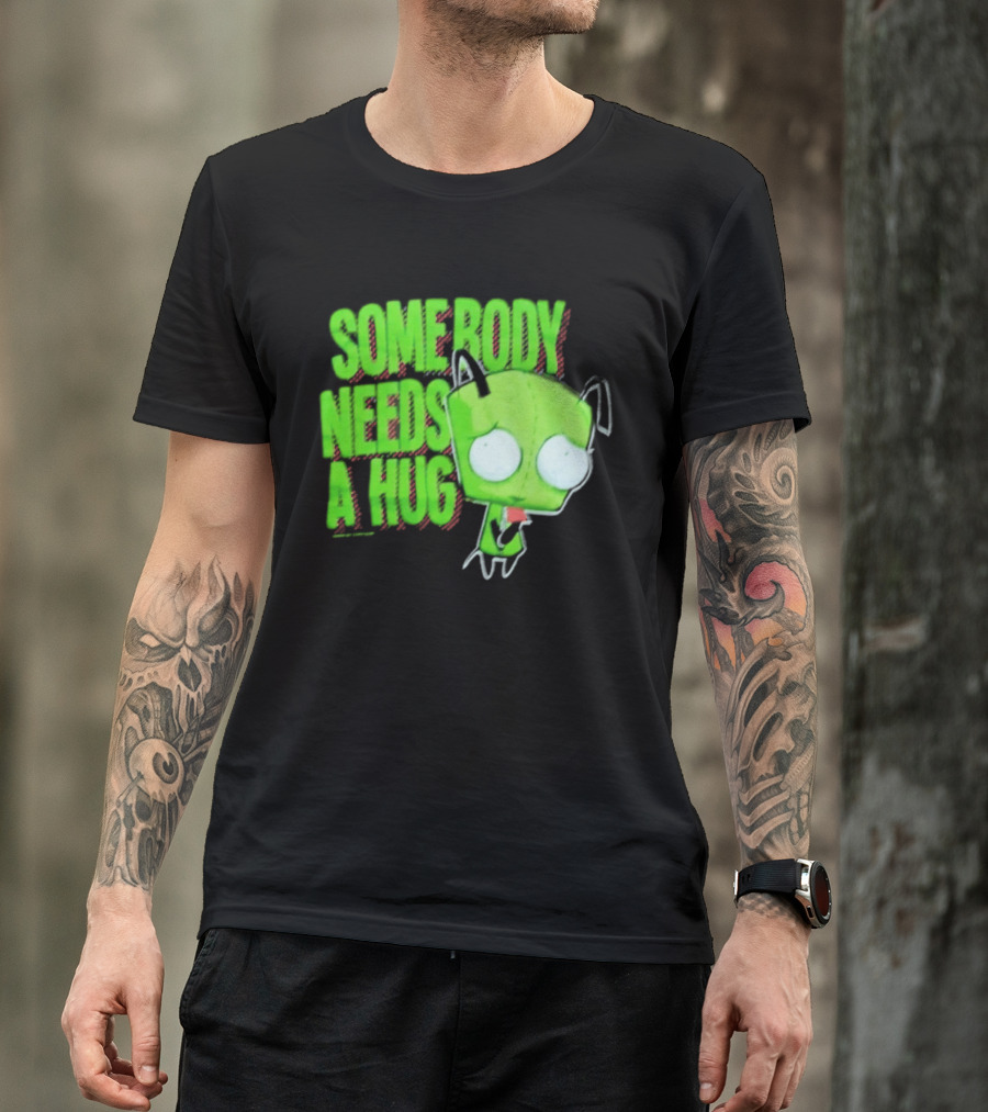 Somebody Needs A Hug Gir Invader Zim T-Shirt