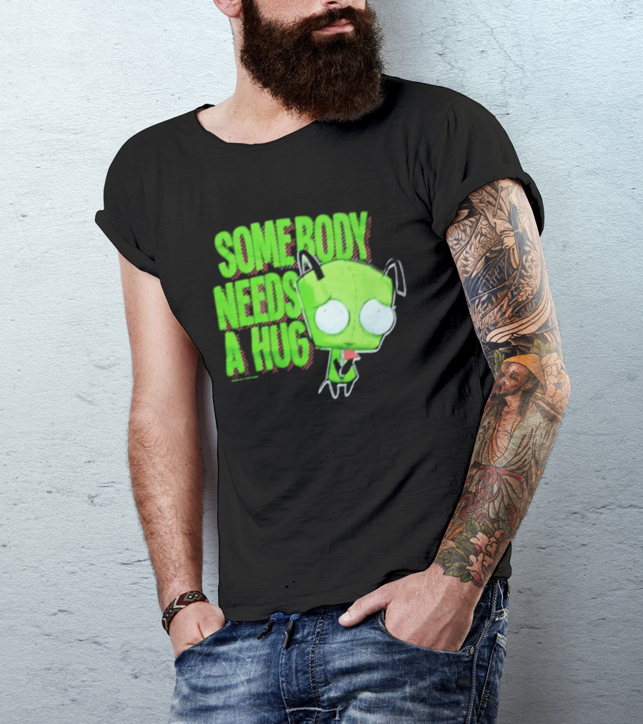 Somebody Needs A Hug Gir Invader Zim T-Shirt