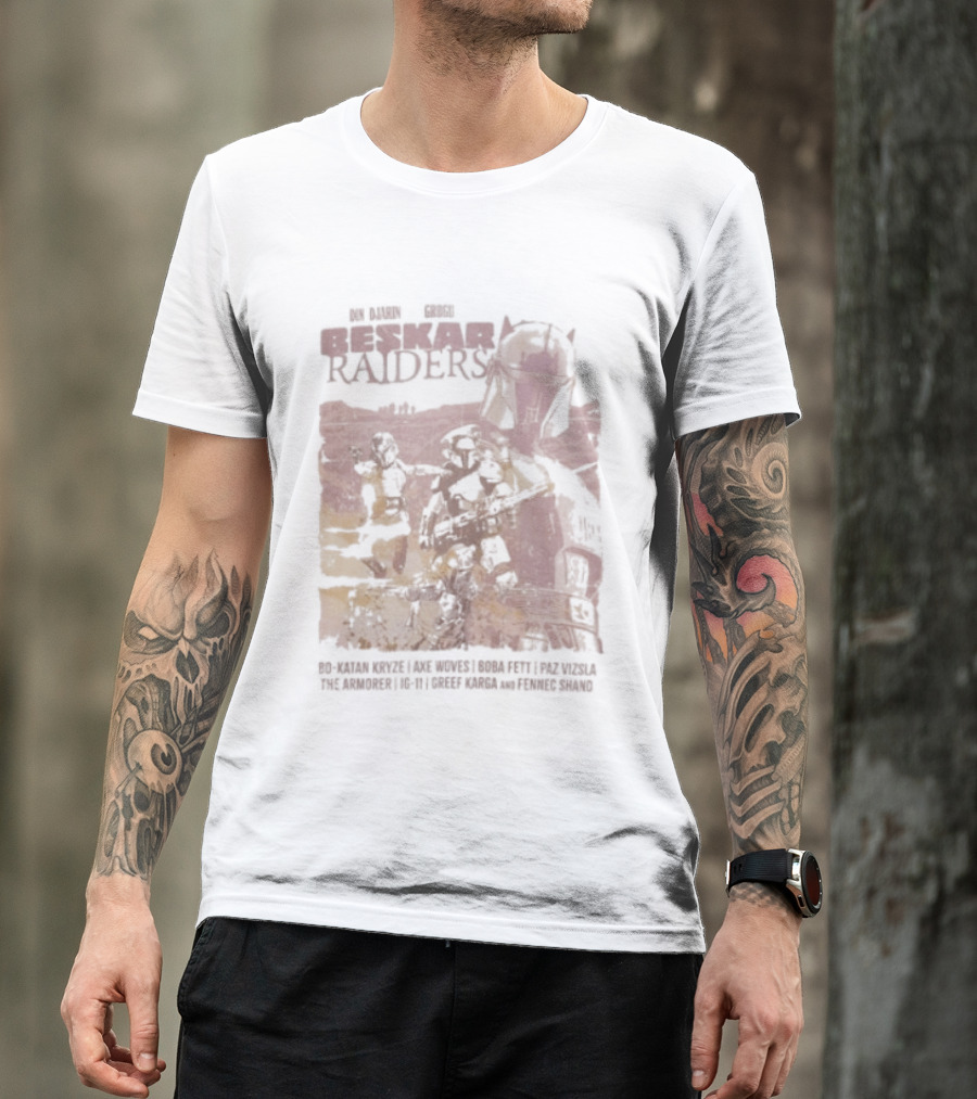 Heroes Villains Star Wars 2026 Exclusive Beskar Raiders This Is The Way T-Shirt