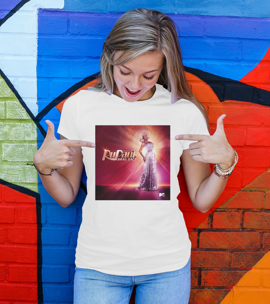 RuPaul's Drag Race Season 18 2026 MTV Bright Lights Glamor And Elegance T-Shirt
