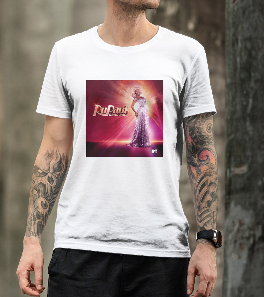 RuPaul's Drag Race Season 18 2026 MTV Bright Lights Glamor And Elegance T-Shirt