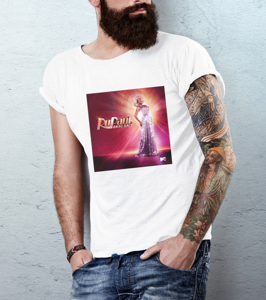 RuPaul's Drag Race Season 18 2026 MTV Bright Lights Glamor And Elegance T-Shirt