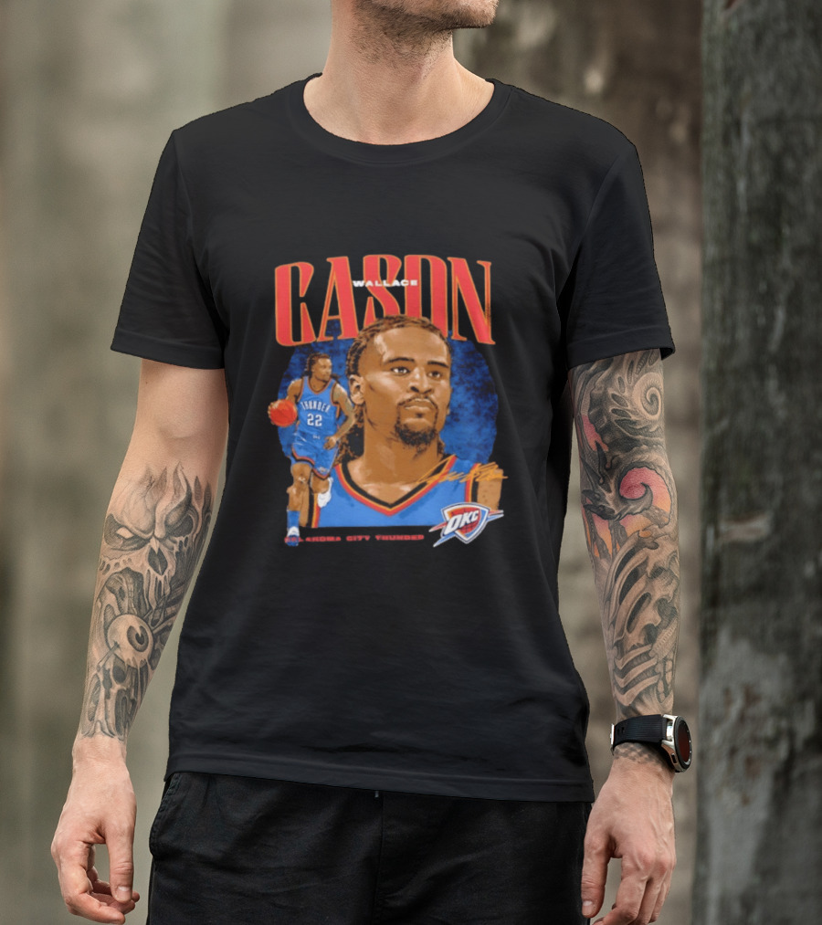 Cason Wallace Oklahoma City Thunder OKC Basketball Player 22 T-Shirt