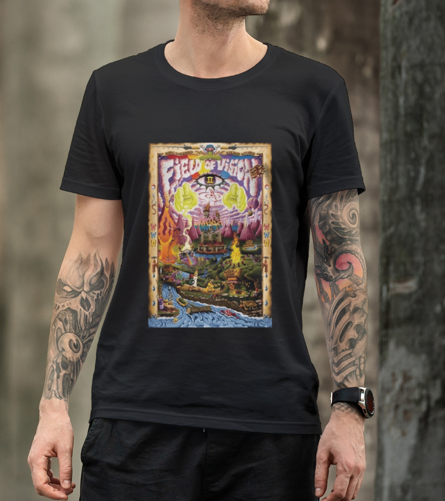 King Gizzard And The Lizard Wizard Field Of Vision II Buena Vista CO August 16 2026 T-Shirt