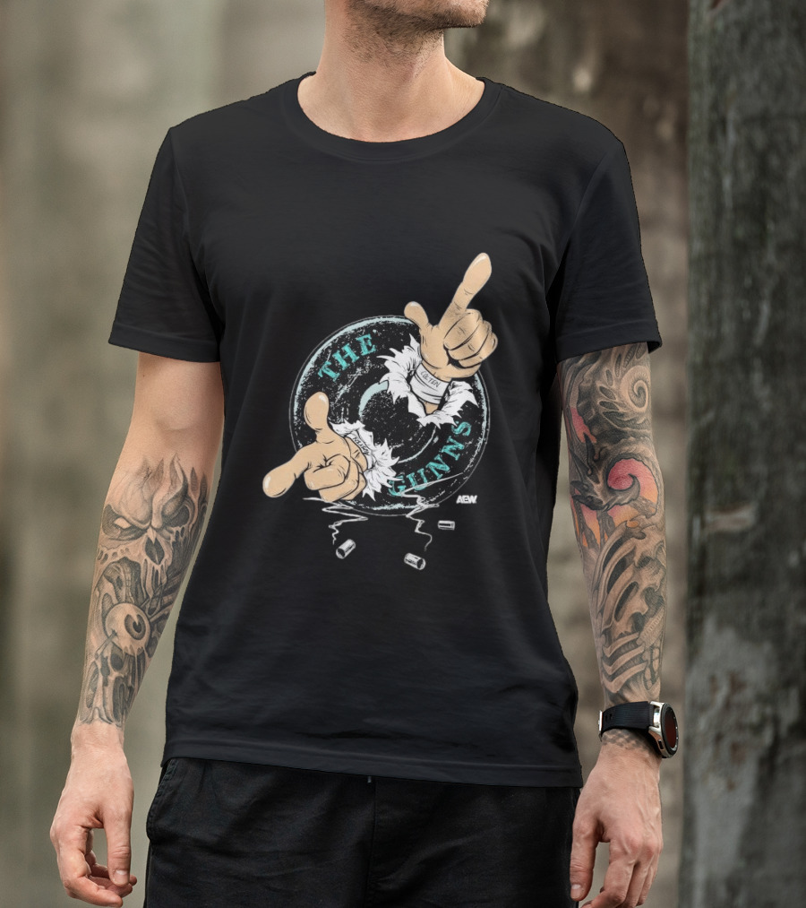 The Gunns Gunns Up Hand Gesture T-Shirt