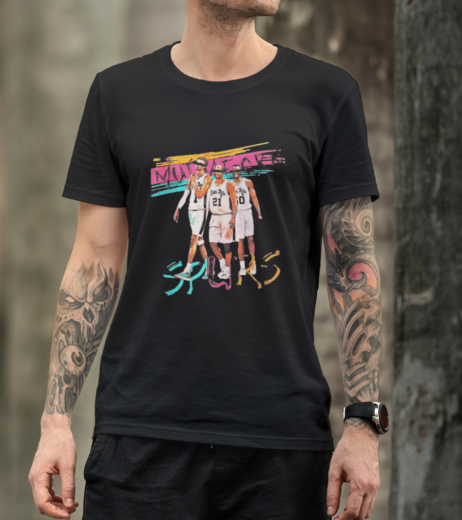 Muthafuckin San Antonio Spurs 2026 Retro Basketball Legends T-Shirt