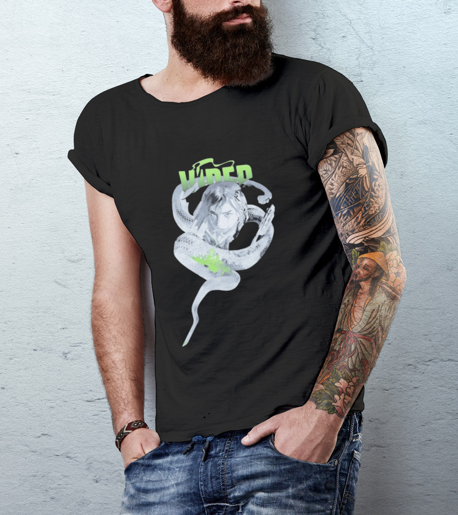 Viper Valorant Why We Fight Back Snake T-Shirt