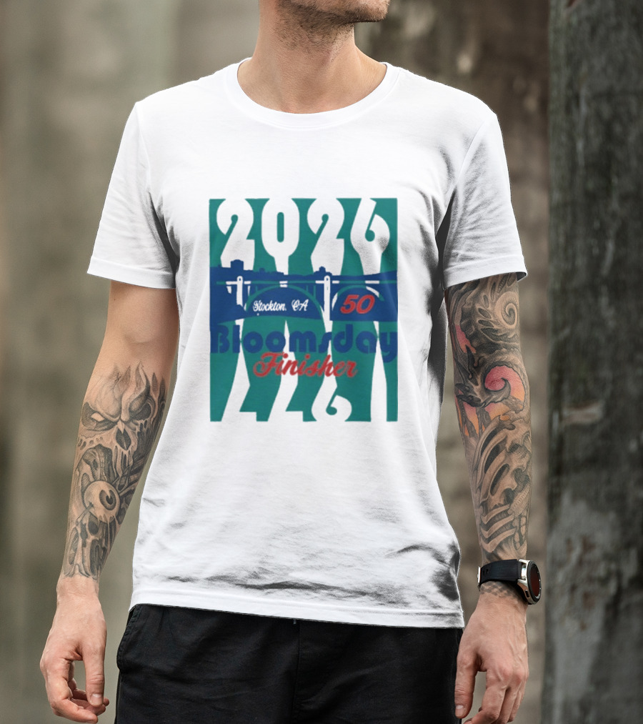 2024 Bloomsday Finisher 50th Annual Race Spokane 12K T-Shirt