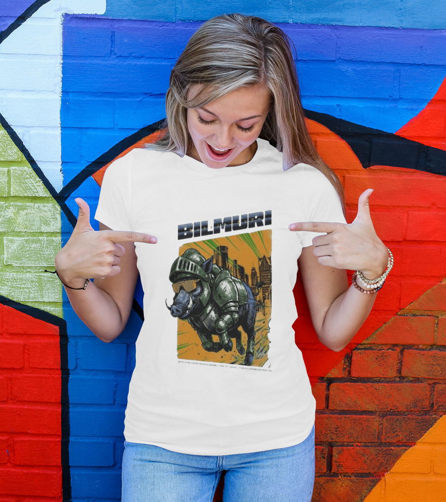 Bilmuri Armored Boar Detroit Skyline The Fillmore May 3 2026 T-Shirt
