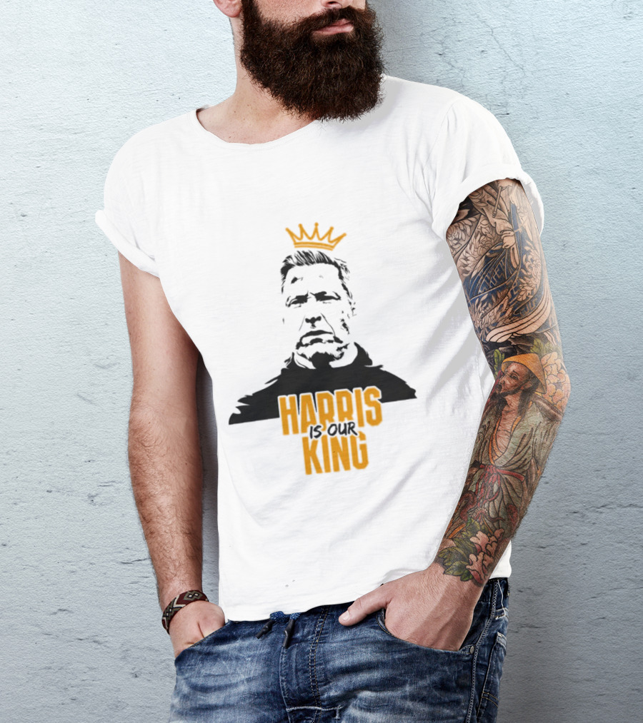 Cambridge United FC Harris Is Our King Crown Portrait 2026 T-Shirt