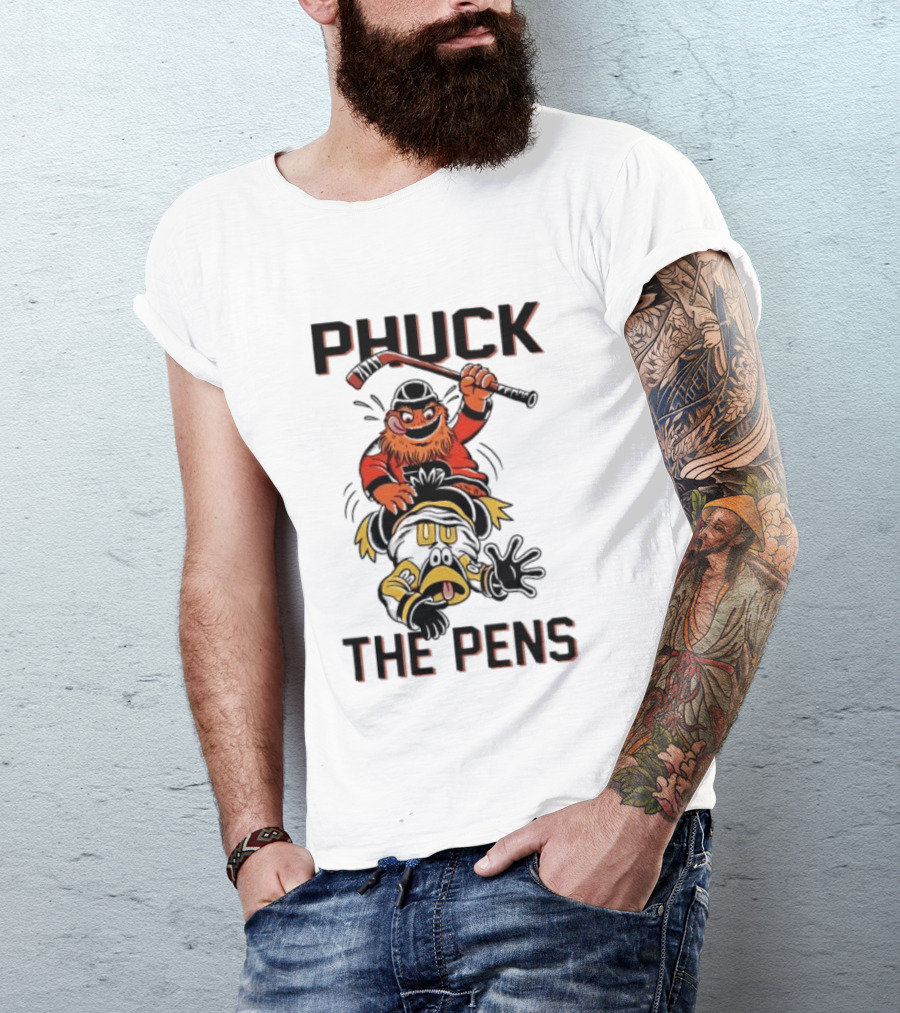 Phuck The Pens Philadelphia Flyers Rivalry Hockey T-Shirt