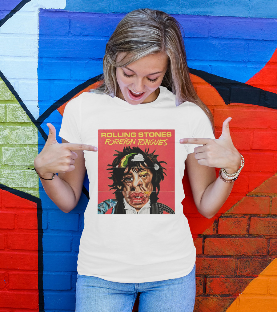 The Rolling Stones Foreign Tongues Album Cover Art 2026 T-Shirt
