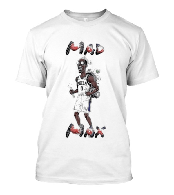 Tyrese Maxey Mad Max 76ers Basketball Player Sports T-Shirt