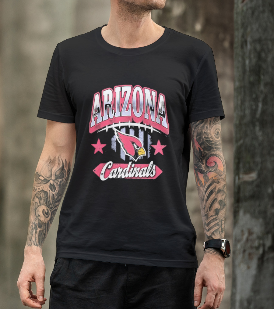 Arizona Cardinals Americana 2026 Red White Blue Stars T-Shirt