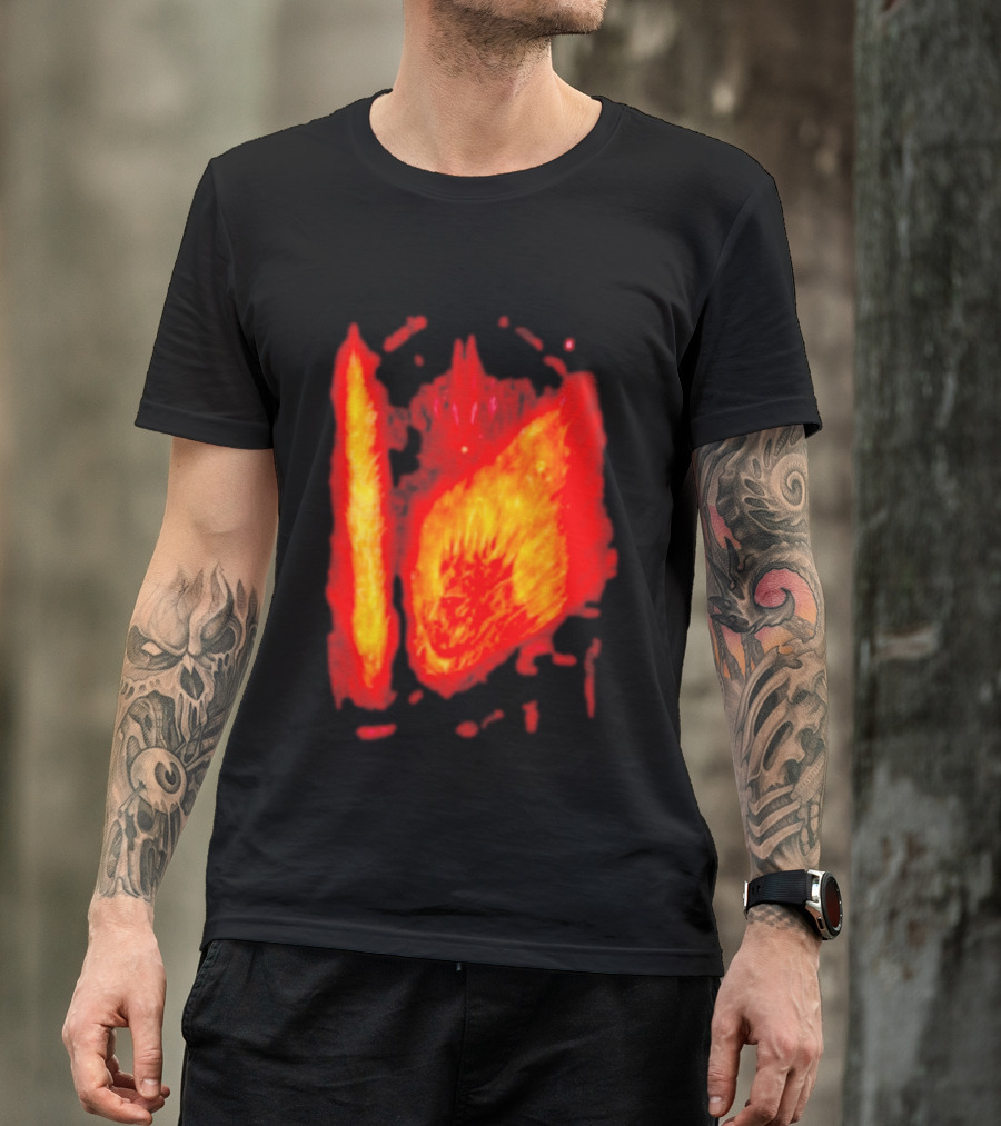 Flame Knight Fire Armor Blaze T-Shirt