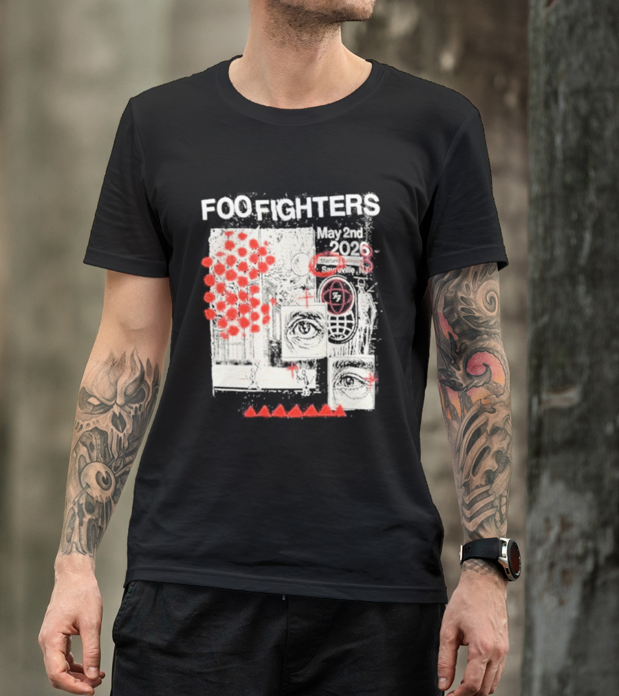 Foo Fighters Sayreville New Jersey 2026 Starland Ballroom May 2nd Your Favorite Toy T-Shirt