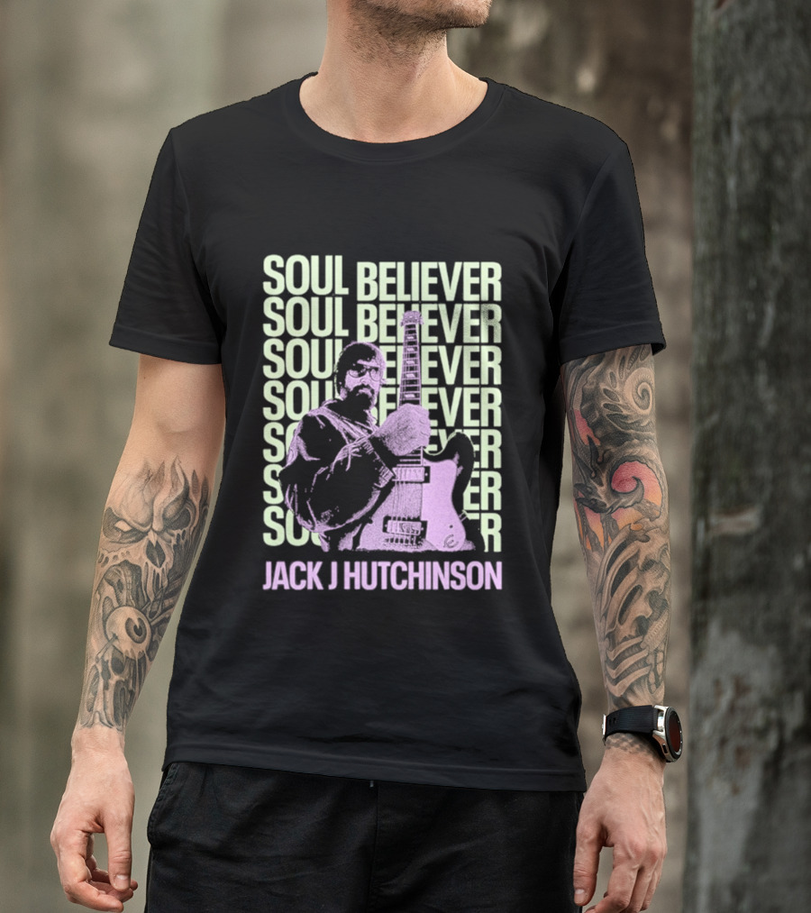 Jack J Hutchinson Soul Believer Guitar Artistry T-Shirt