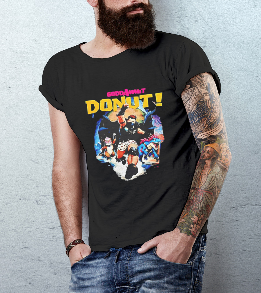 Goddamnit Donut Mongo Dungeon Crawler Carl Adventure T-Shirt