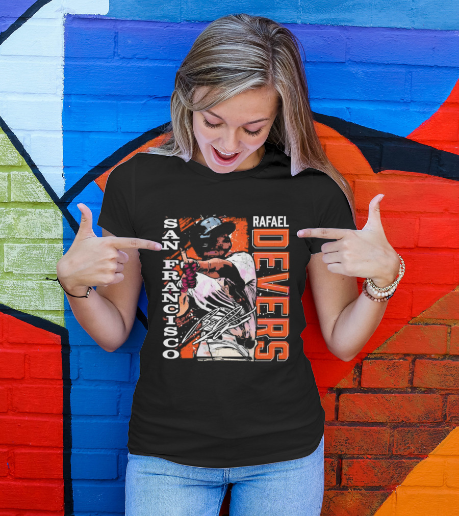 Rafael Devers San Francisco Baseball T-Shirt