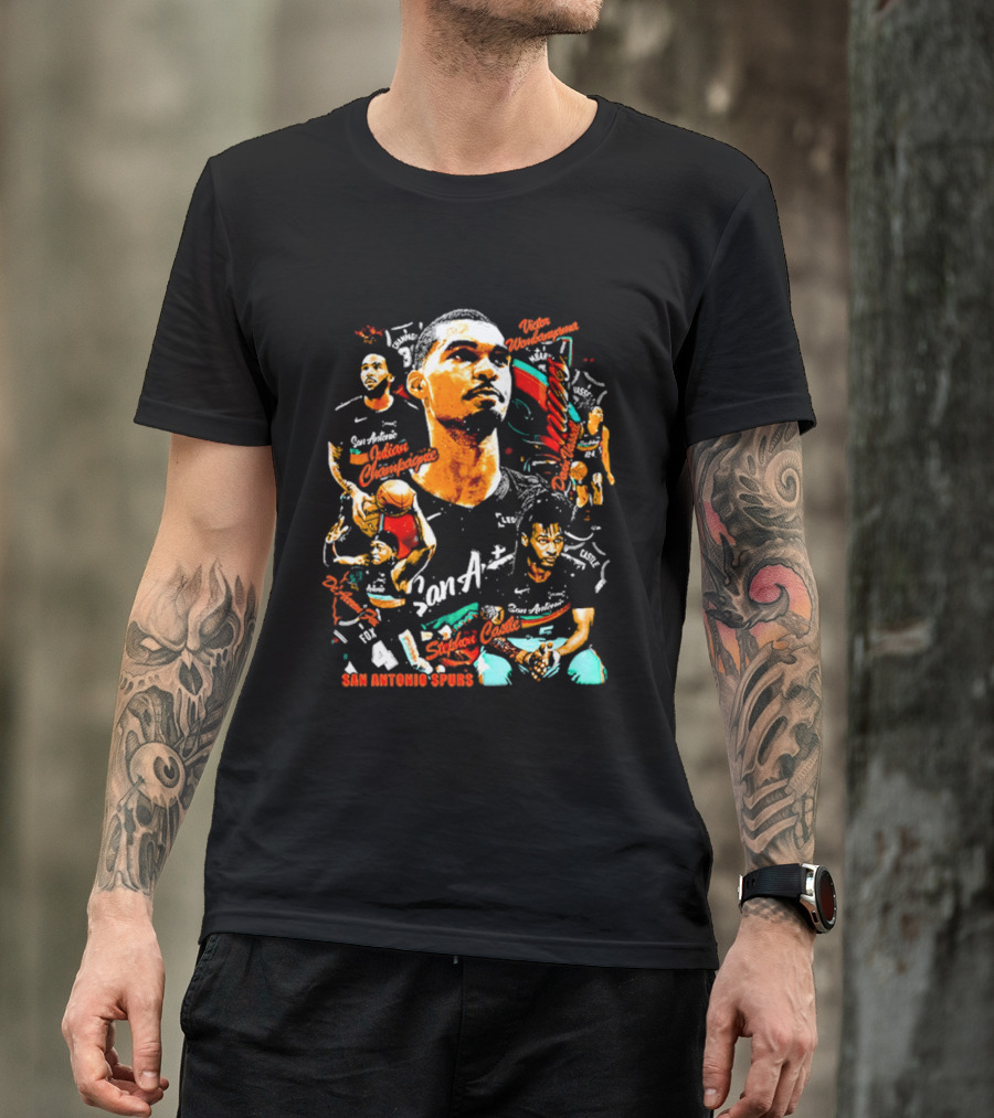 San Antonio Spurs Basketball Legend T-Shirt