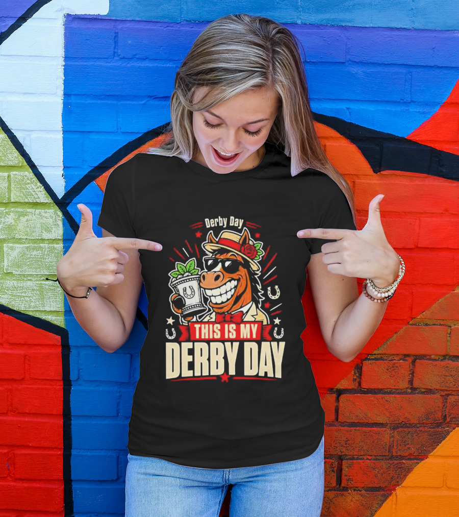 Derby Day Mint Julep Horse Party T-Shirt