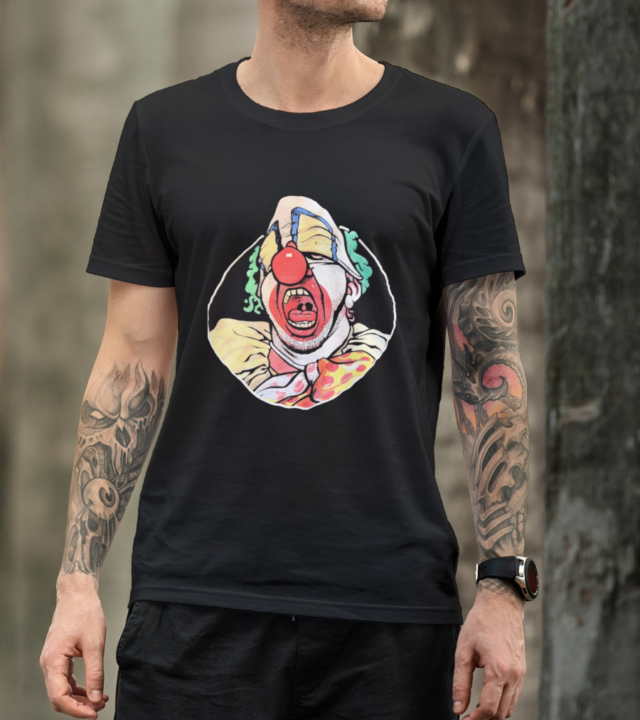 Yucko The Clown Retro Cartoon Style Bold Expression T-Shirt