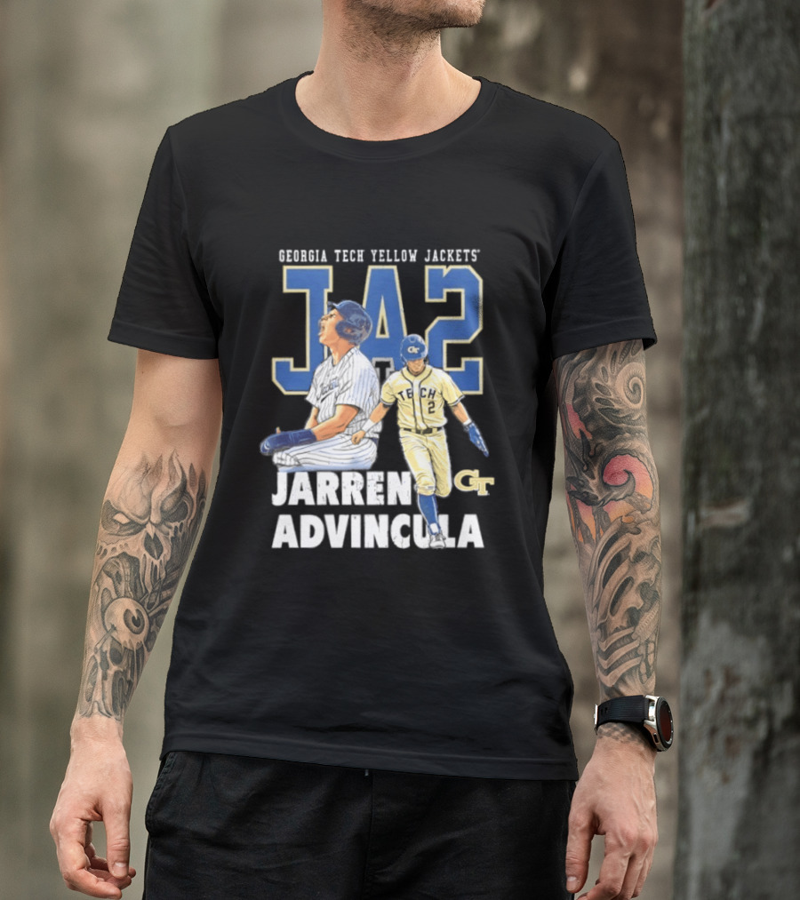 Georgia Tech Yellow Jackets JA2 Jarren Advincula T-Shirt