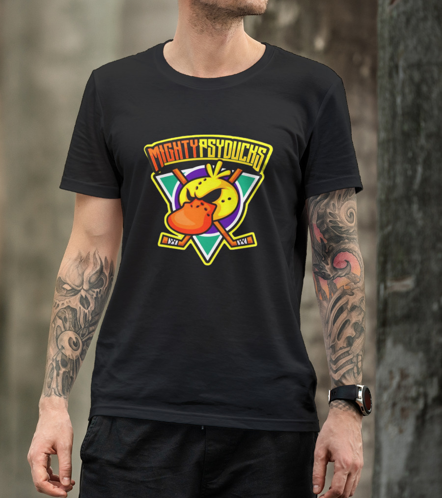 Mighty Psyducks Pokémon Hockey NHL 2026 T-Shirt
