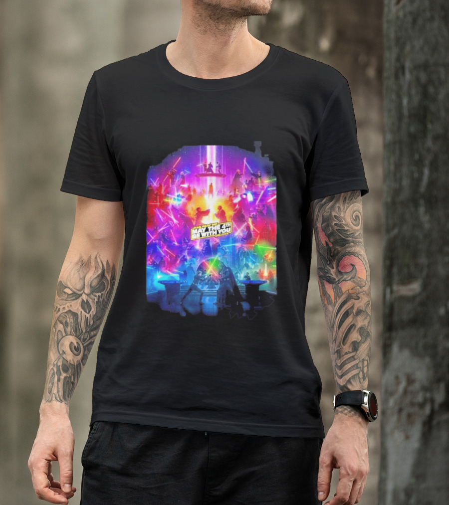 Star Wars May The 4th Be With You 2026 All Duels In The Saga T-Shirt