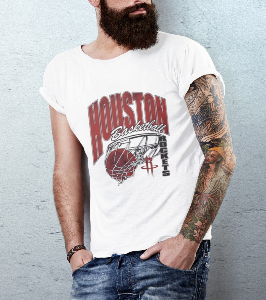 Houston Rockets Basketball Swish 2026 T-Shirt