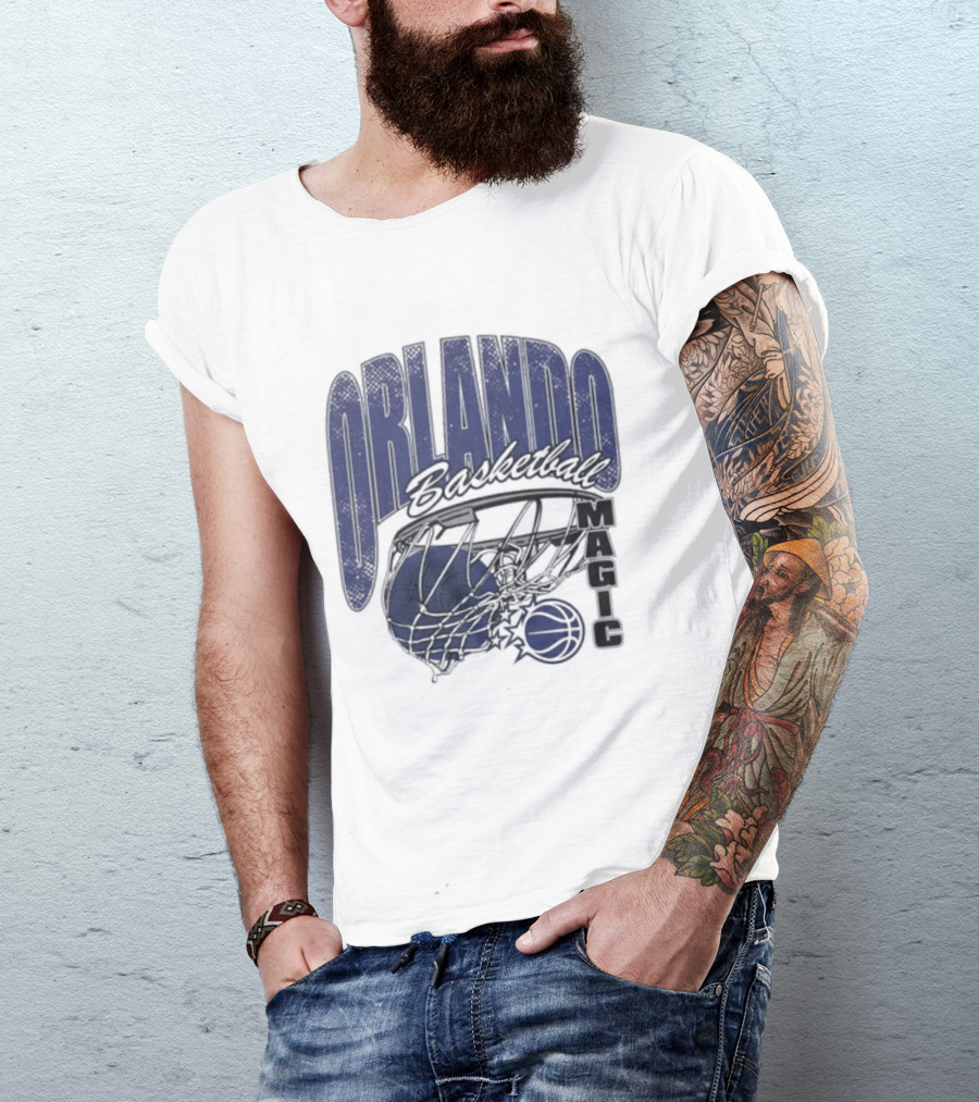 2026 Orlando Magic Basketball Script Swish T-Shirt