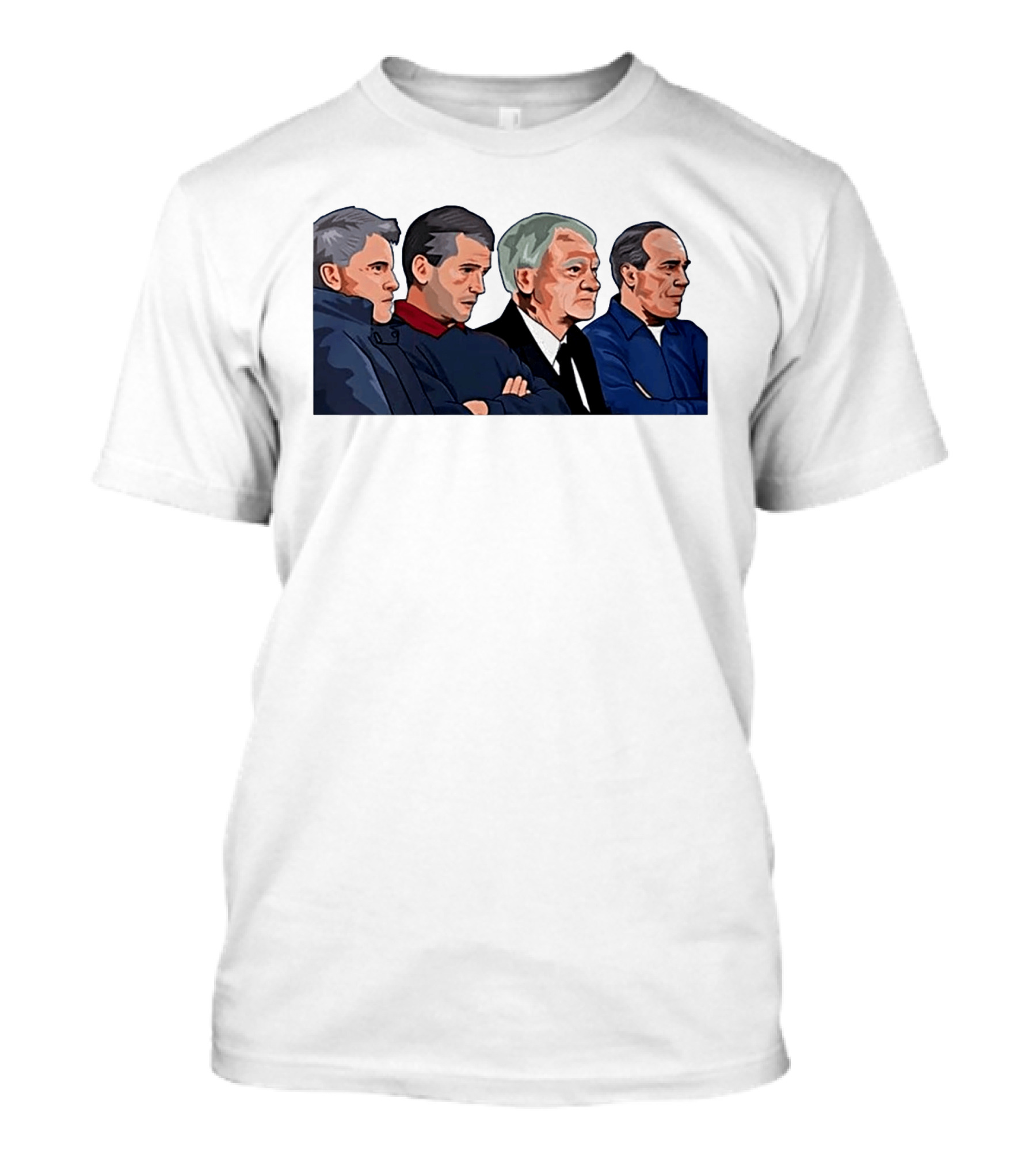 Ipswich Town FC Icons George Burley Sir Bobby Robson Sir Alf Ramsey Burleys Boys T-Shirt