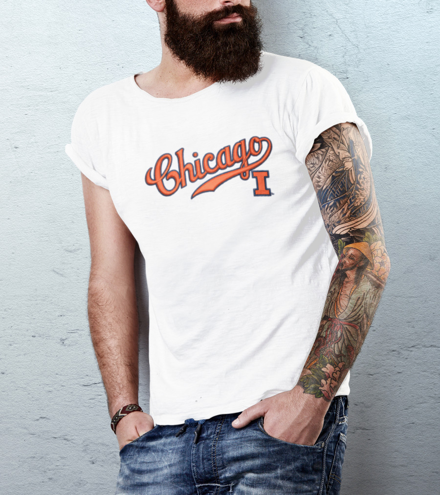 Chicago Cubs UIUC Hat Giveaway 2026 Chicago I T-Shirt
