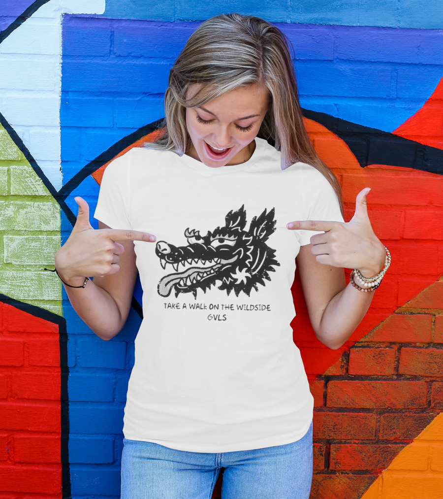 Take A Walk On The Wildside GVLS Dragon Head T-Shirt