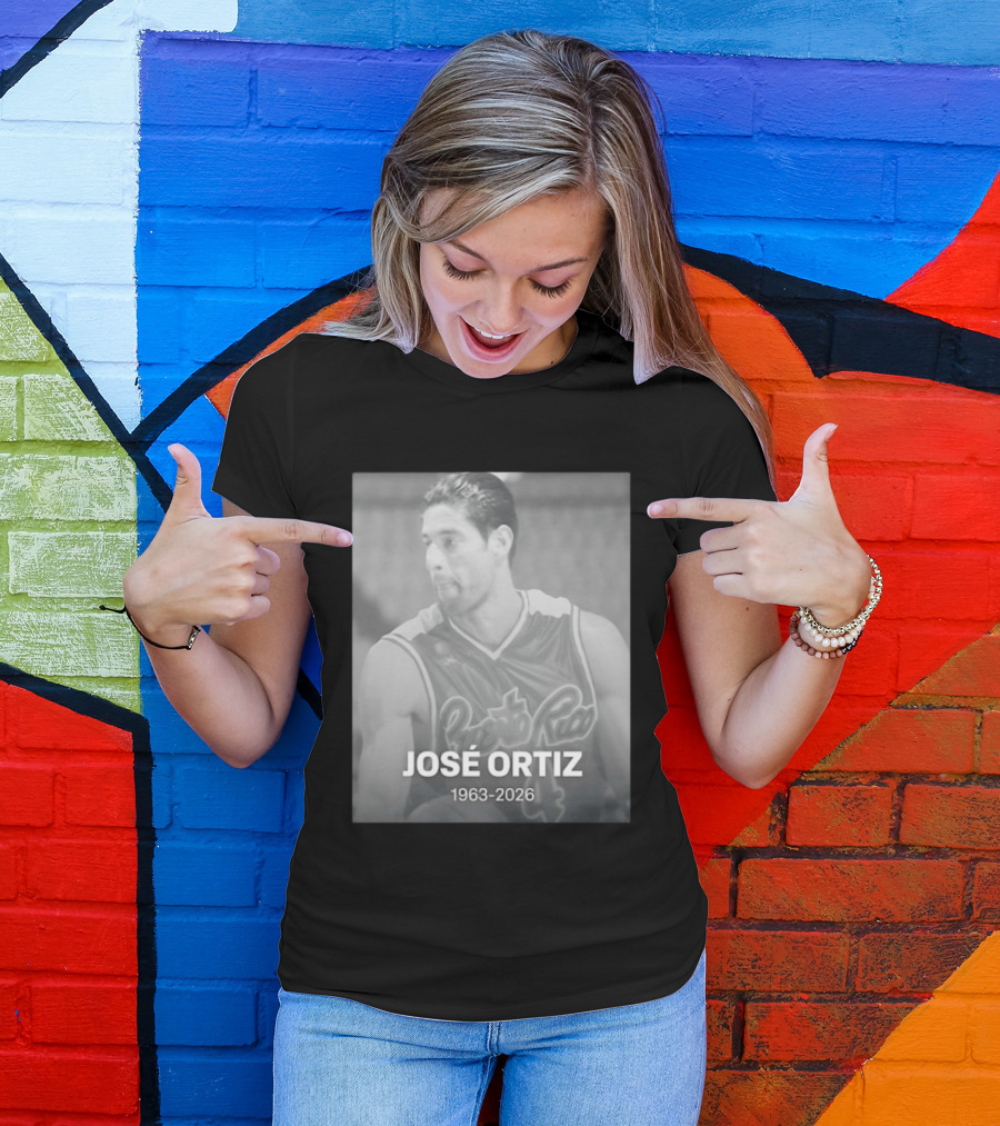 José Ortiz Puerto Rico Basketball 1963 2026 T-Shirt